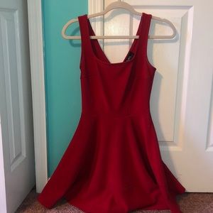 Red dress